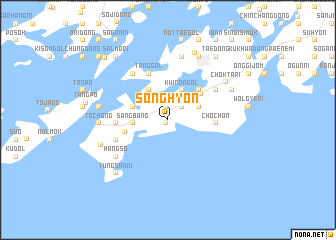 map of Sŏnghyŏn