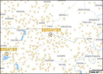 map of Songhyŏn