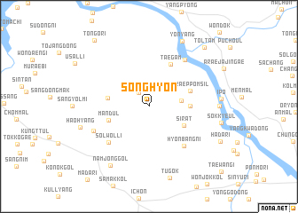 map of Songhyŏn