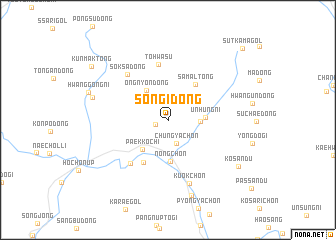 map of Songi-dong
