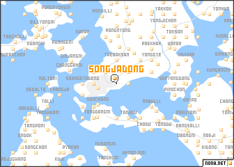 map of Sŏngja-dong
