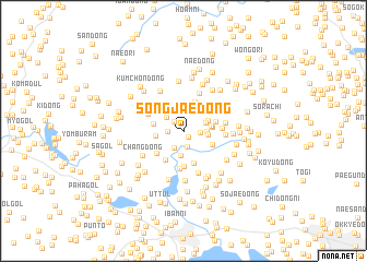 map of Sŏngjae-dong