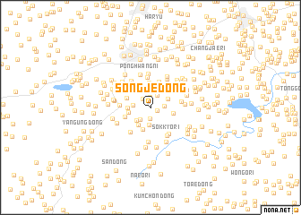 map of Sŏngje-dong