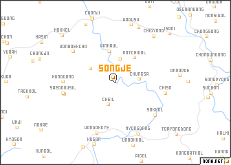 map of Songje