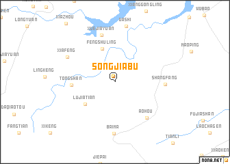 map of Songjiabu