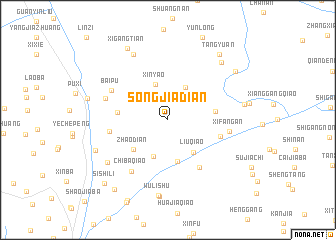 map of Songjiadian