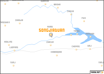 map of Songjiaduan