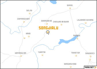 map of Songjialu