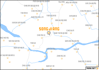 map of Songjiang