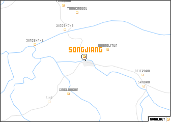 map of Songjiang