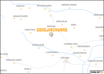 map of Songjiazhuang