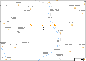 map of Songjiazhuang