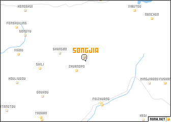 map of Songjia