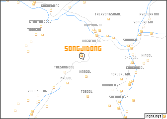 map of Songji-dong