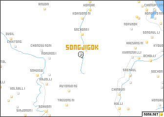 map of Songjigok