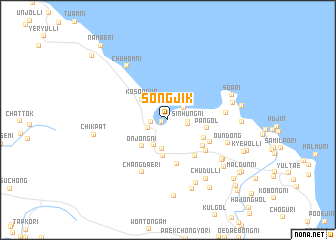 map of Sŏngjik