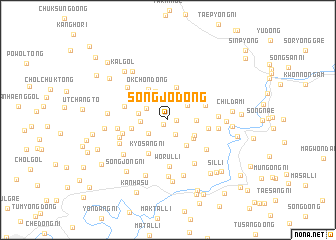map of Sŏngjo-dong