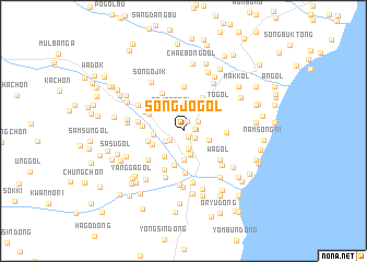 map of Sŏngjo-gol