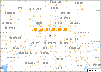 map of Sŏngjŏktong-Hadan