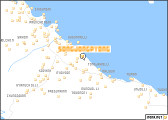 map of Songjŏngp\