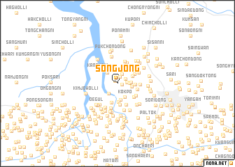 map of Songjŏng