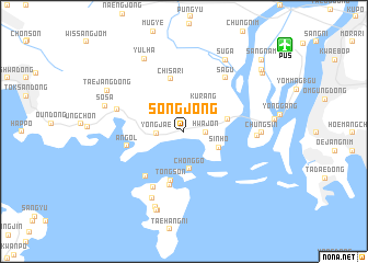 map of Songjŏng