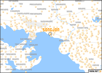 map of Songjŏn