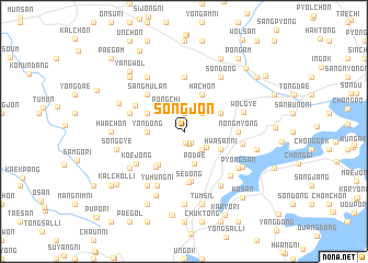 map of Sŏngjŏn