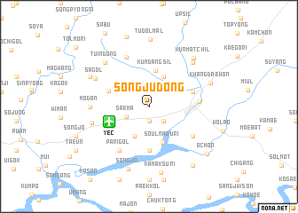 map of Sŏngju-dong