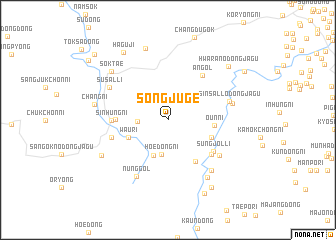 map of Sŏngjuge