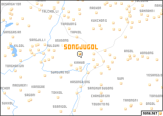 map of Sŏngju-gol