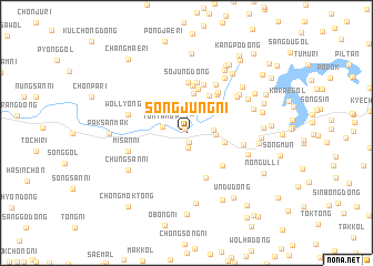 map of Songjung-ni