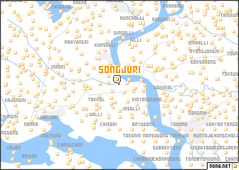 map of Songju-ri