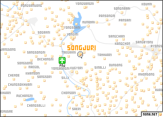 map of Sŏngju-ri