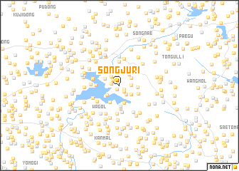 map of Sŏngju-ri