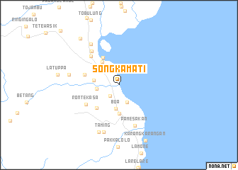 map of Songkamati