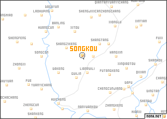 map of Songkou