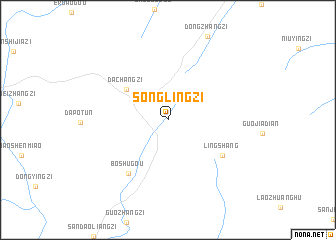 map of Songlingzi