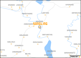 map of Songling