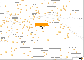map of Sŏng-mal