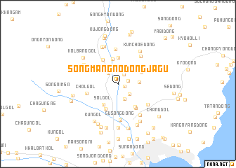 map of Sŏngmang-nodongjagu