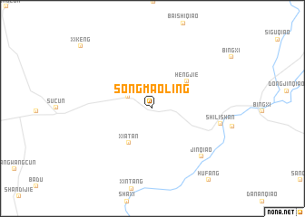 map of Songmaoling