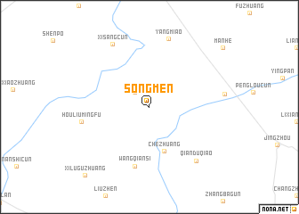 map of Songmen