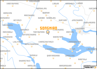 map of Songmiao