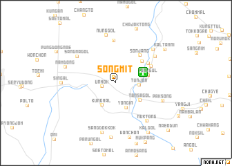 map of Sŏngmit