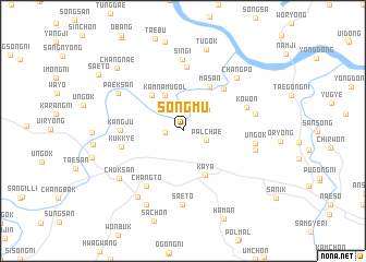 map of Sŏngmu