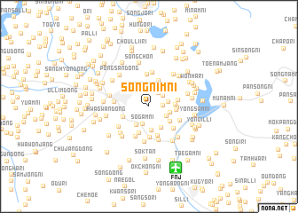 map of Songnim-ni