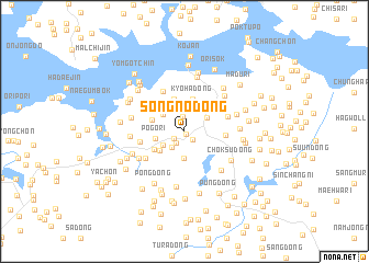 map of Songno-dong