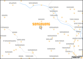 map of Songŏ-dong