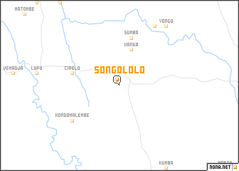 map of Songololo